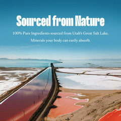 SALTT minerals poured into a glass of water for hydration without sugar.