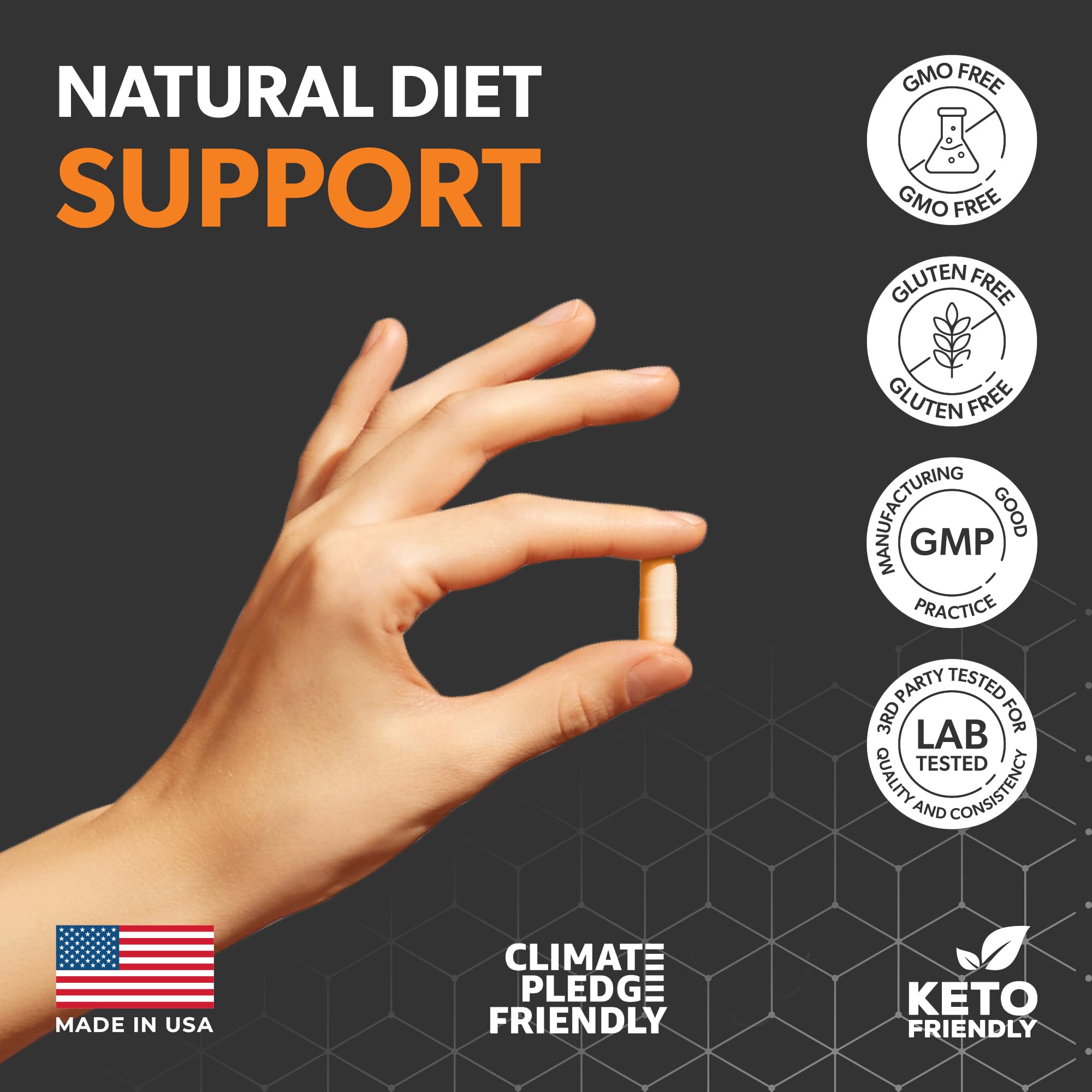 Ketocore Keto Vitamins capsules showing easy-to-swallow form for on-the-go use
