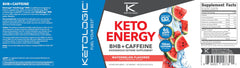 Ketologic KetoEnergy label emphasizes GMP testing for quality and safety