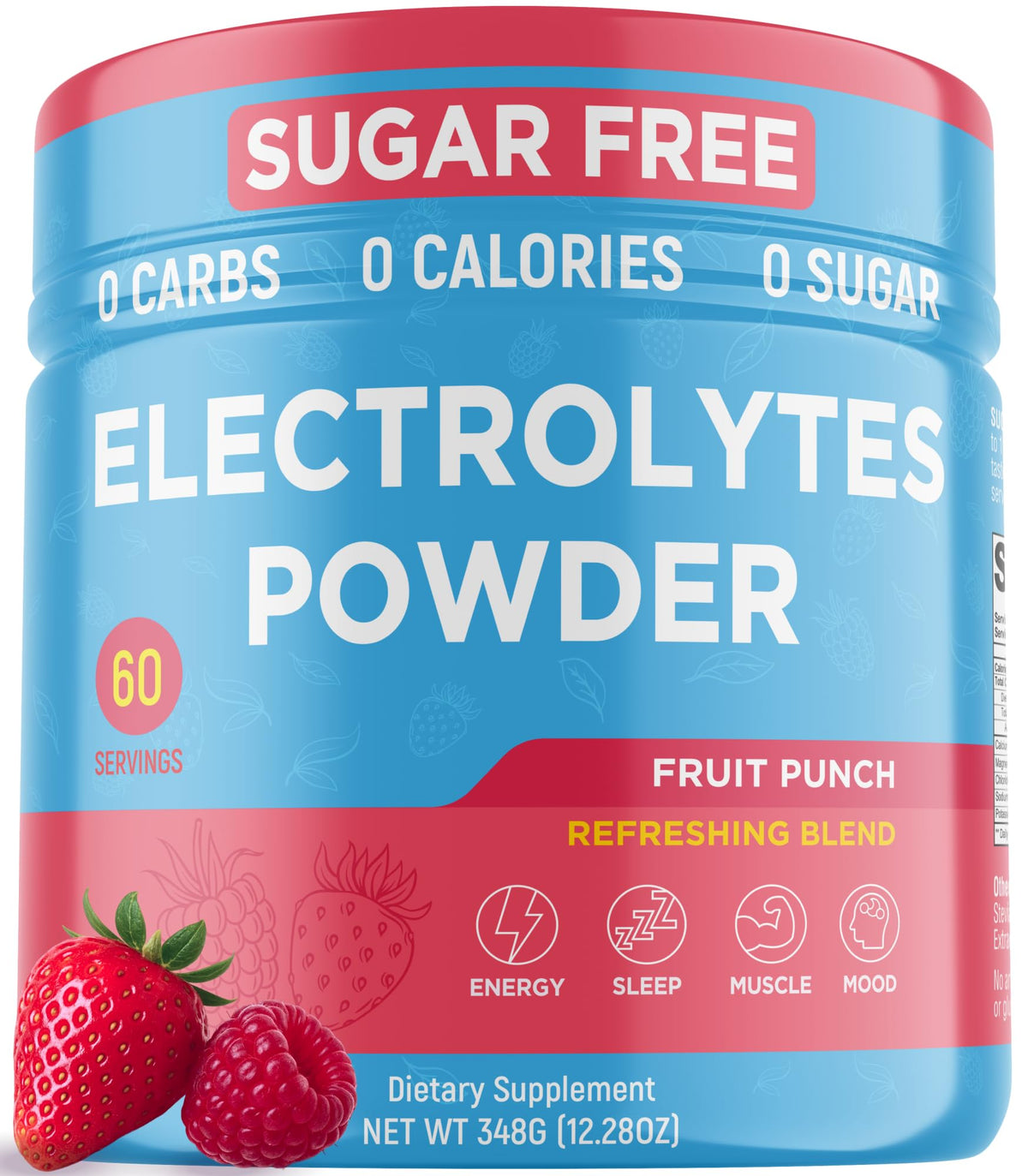 Keto Vitals Electrolytes bottle for on-the-go hydration