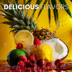 Keto Vitals Tropical Electrolytes pack open shows convenient packaging for quick refreshment anytime.