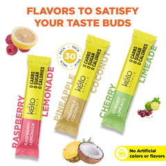 Keto Vitals Tropical Electrolytes serving scoop for precise hydration measurement.