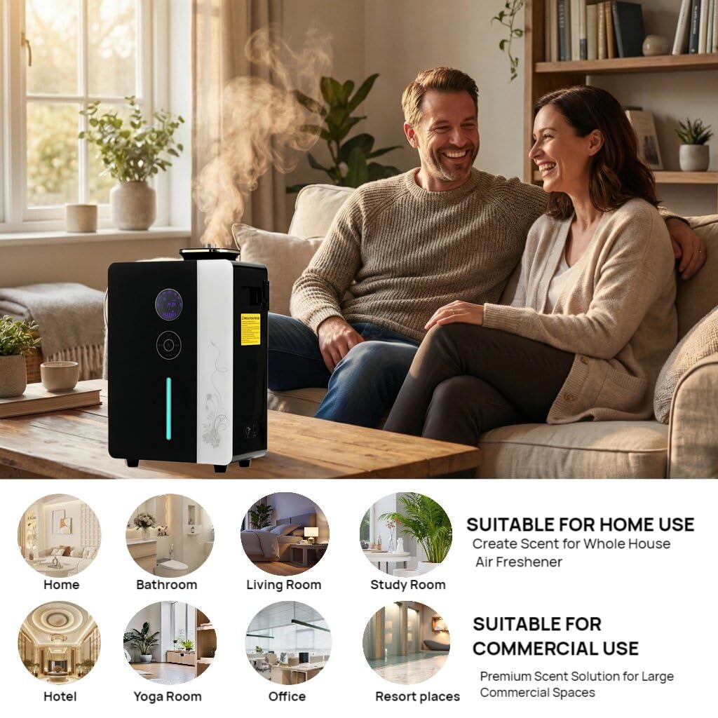 Kevinleo KS2000 smart touch panel for quick fragrance customization