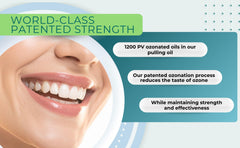 Swishing oil in the mouth shows potential support for a balanced oral environment