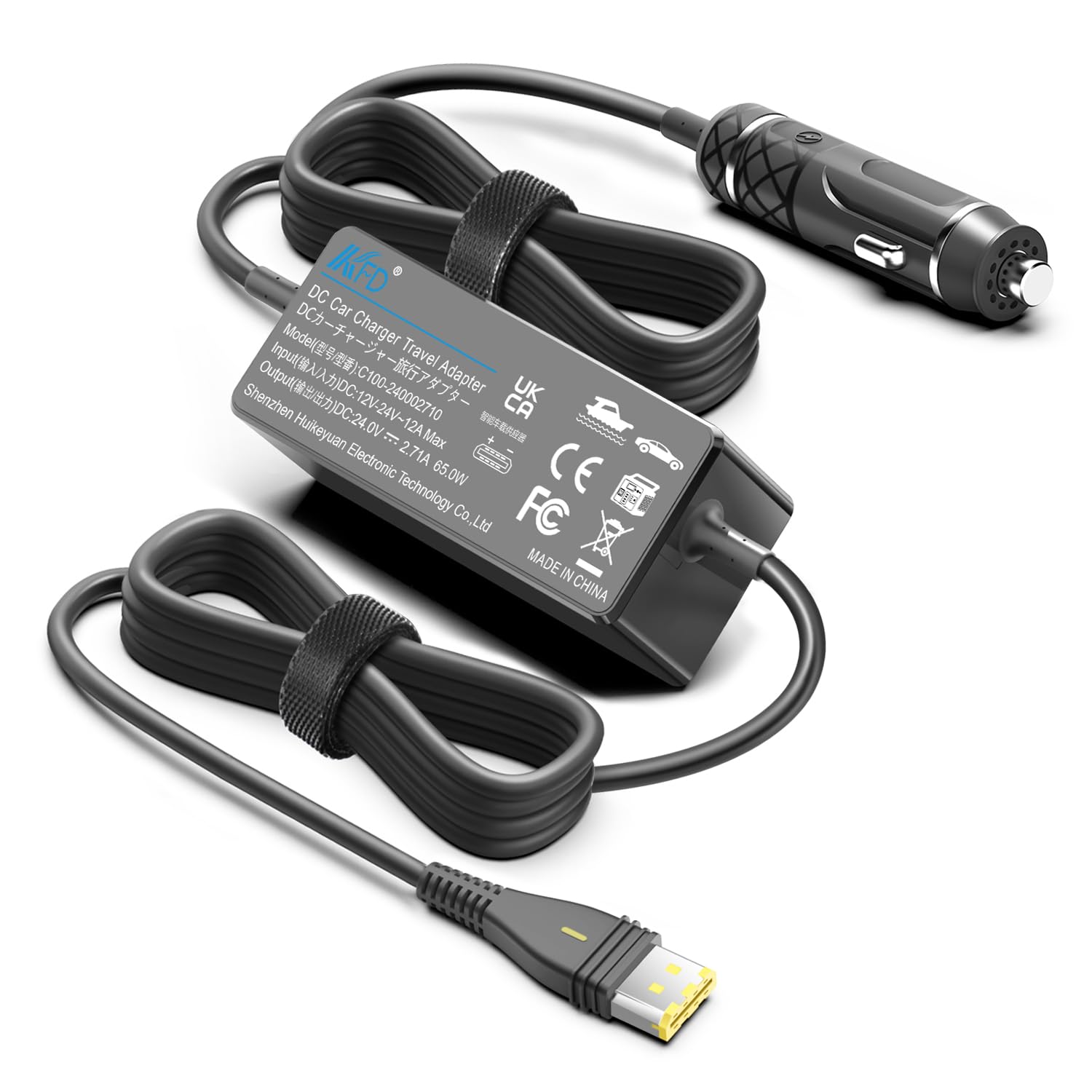 KFD car charger for AirSense 11 CPAP enables on-the-go power.