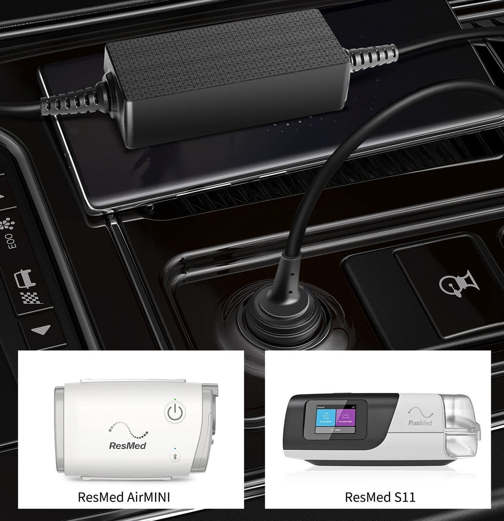 KFD DC adapter outputs 24V 65W for stable CPAP sessions on the road.