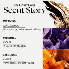 KHAPRI Beach Hotel diffuser oil bottle close-up with pear, freesia, and bergamot notes.