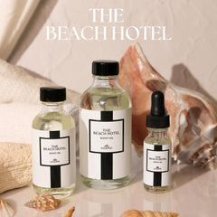 KHAPRI Beach Hotel Scent freesia note evokes delicate floral brightness