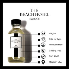 KHAPRI Beach Hotel Scent pear note highlights fresh, uplifting introductory scent