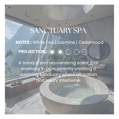KHAPRI Sanctuary Spa Scent ultrasonic diffuser compatibility in action.