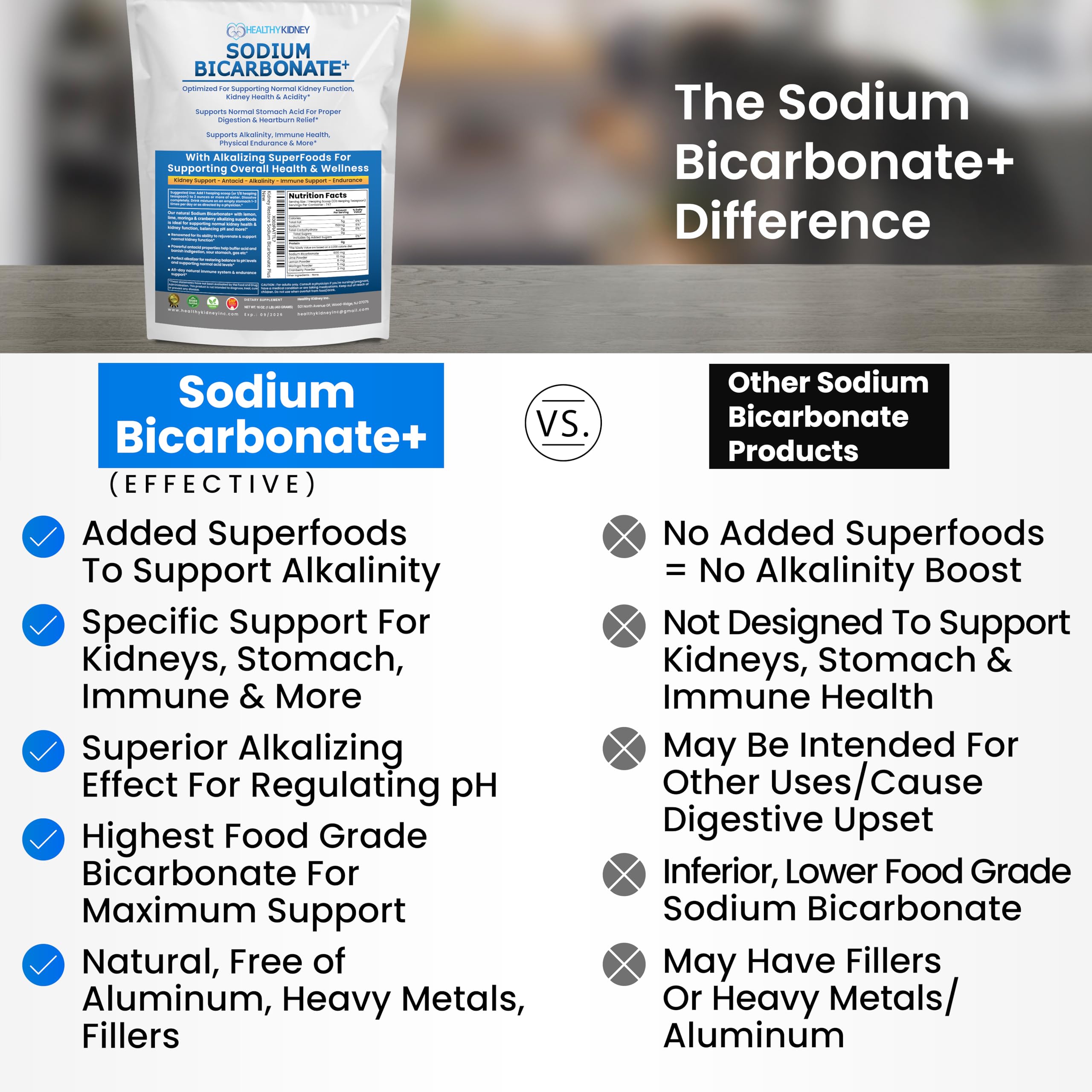 Athletic hydration with Kidney Restore powder mixed for potential endurance support.