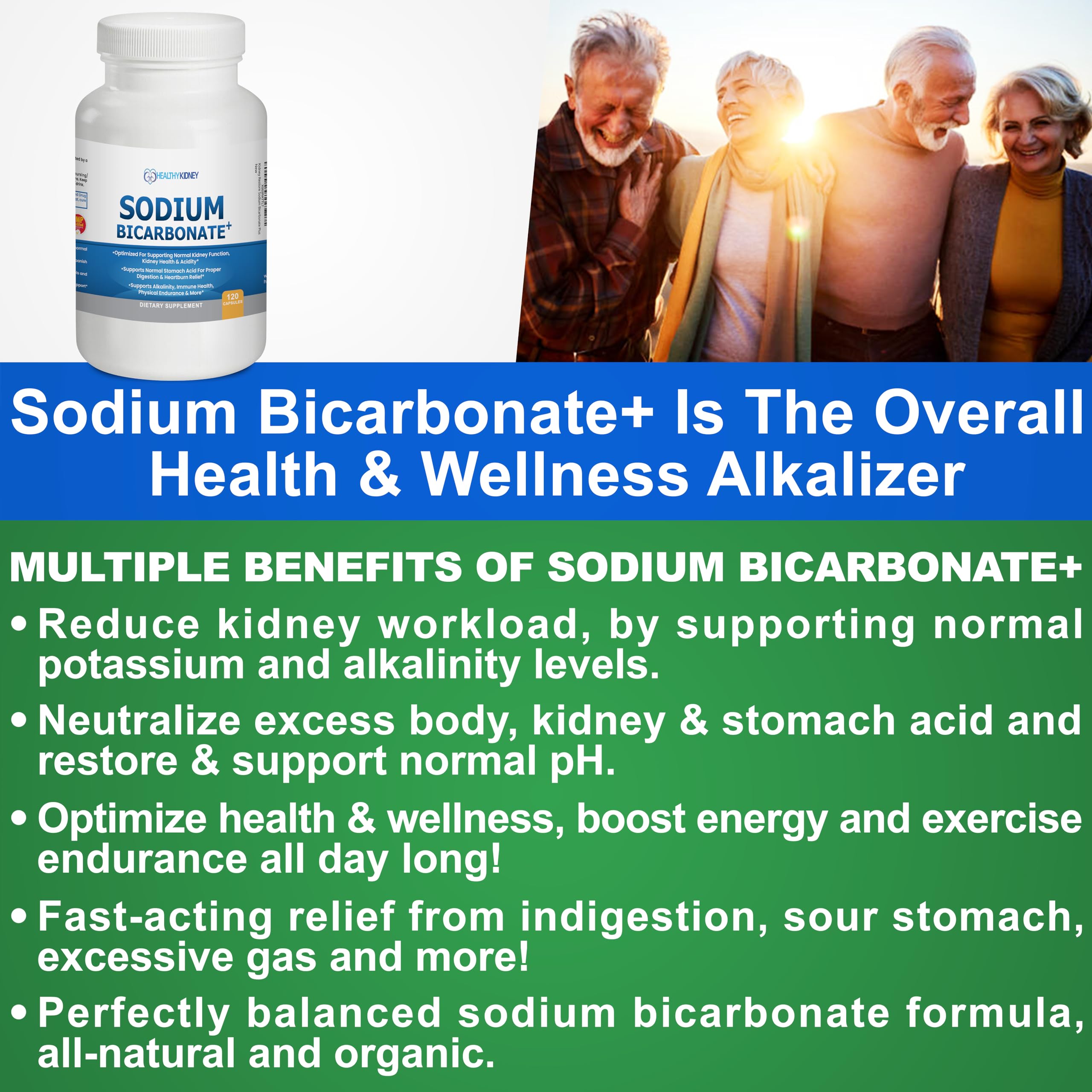 Kidney Restore capsules deliver digestive comfort with antacid action for sour stomach relief.