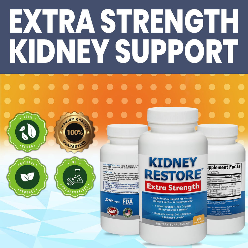 Kidney Restore CoQ10 energy for kidney cell health