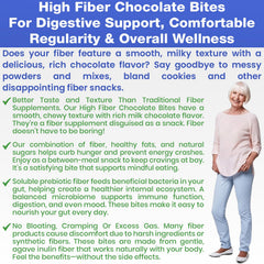 Kidney Restore fiber bites with fruits on a plate