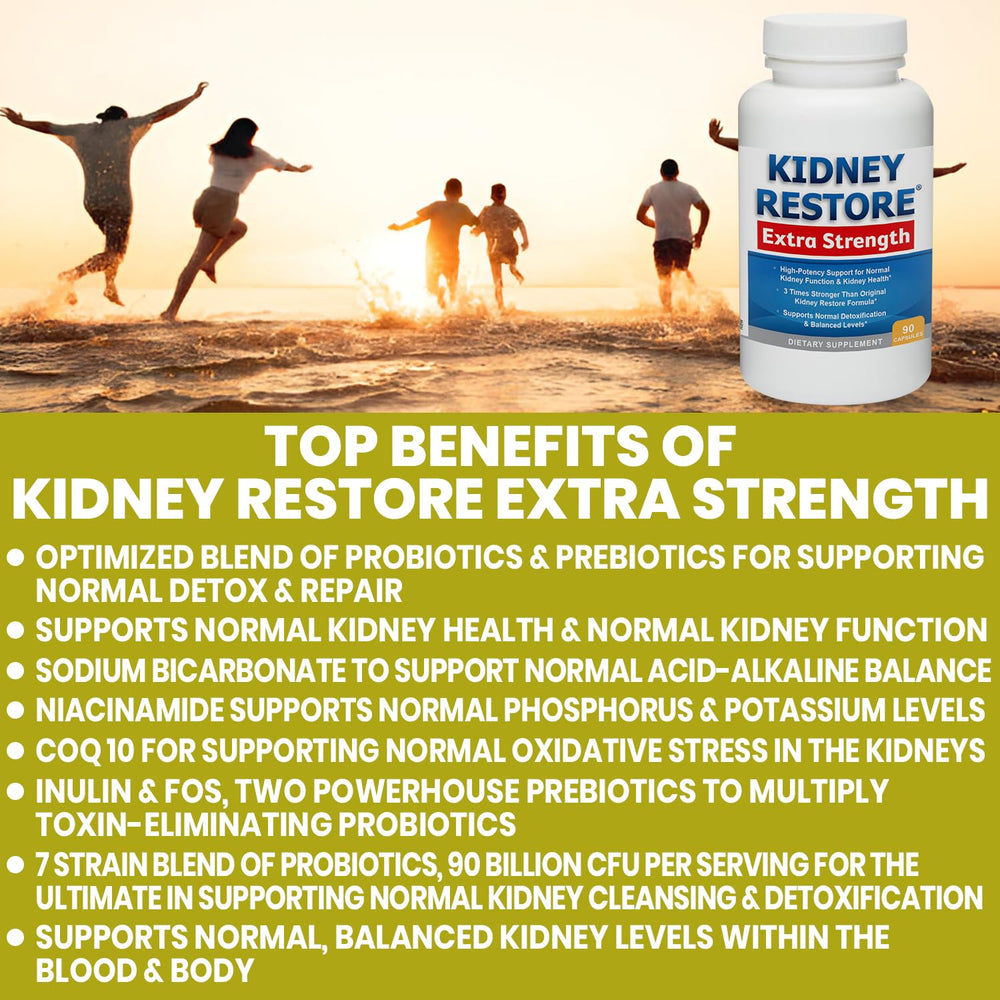 Kidney Restore Inulin & FOS prebiotics supporting gut-kidney balance