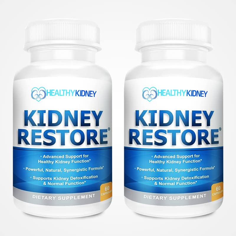 Kidney Restore kidney cleanse bottle pour demonstrates convenient detox ritual for daily kidney support