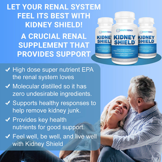 Kidney Restore lemon softgels pack shows easy daily nutrition for kidney health and detox support.