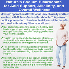 Kidney Restore Nature’s Sodium Bicarbonate kitchen scene highlights a clean, aluminum-free option.