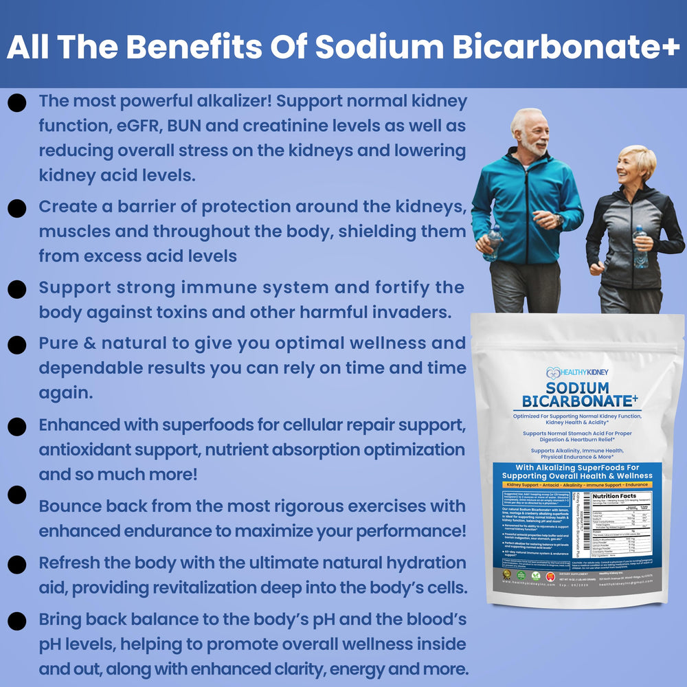 Organic certification and clean label emphasis on Kidney Restore product image.