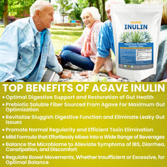 Kidney Restore Inulin powder in smoothie demonstrates versatile gut-friendly addition.