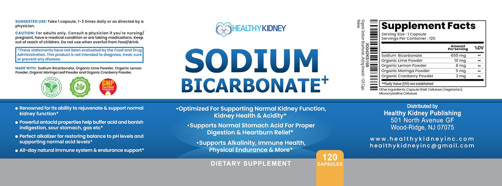 Kidney Restore eco-friendly packaging box shown for sustainable health support