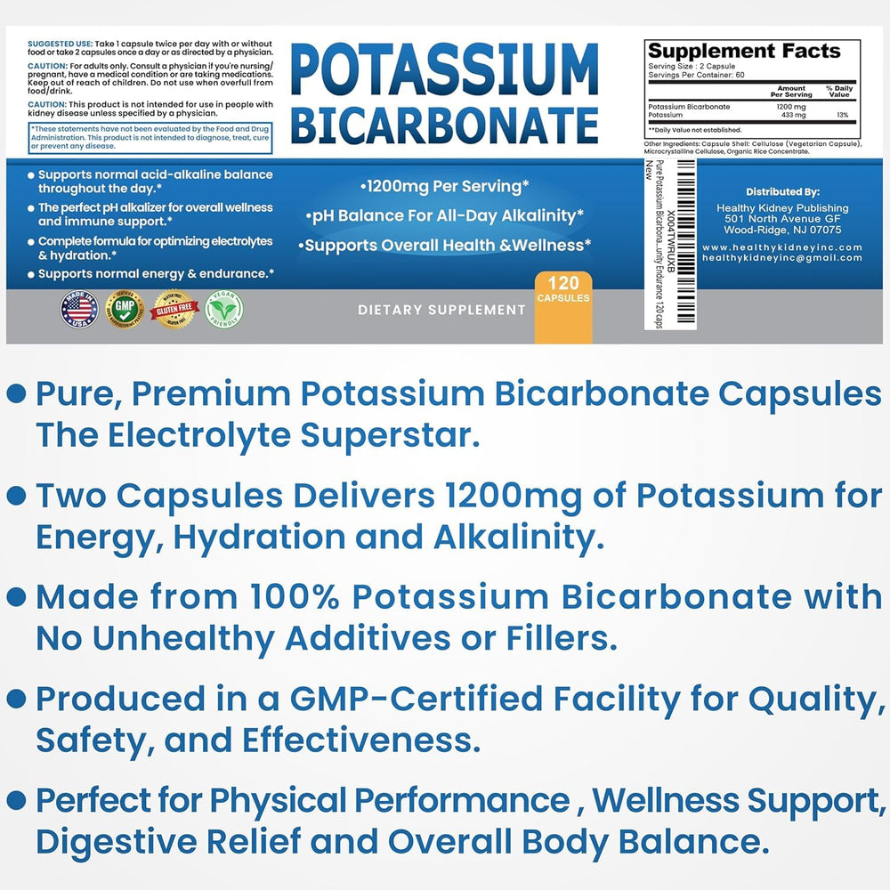 Kidney Restore capsules inside bottle illustrate easy, mess-free alkalinity for busy days.