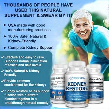 Kidney Restore probiotic microorganisms image highlights gut support to ease toxin balance