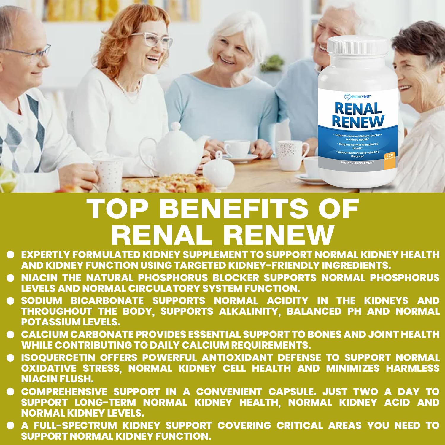 Packaging interior reveals included ebook and coaching support from Kidney Restore.