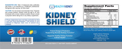 Kidney Restore softgels pour closeup illustrating easy dosing for kidney wellness.
