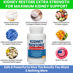 Kidney Restore US-made box signaling quality and local production