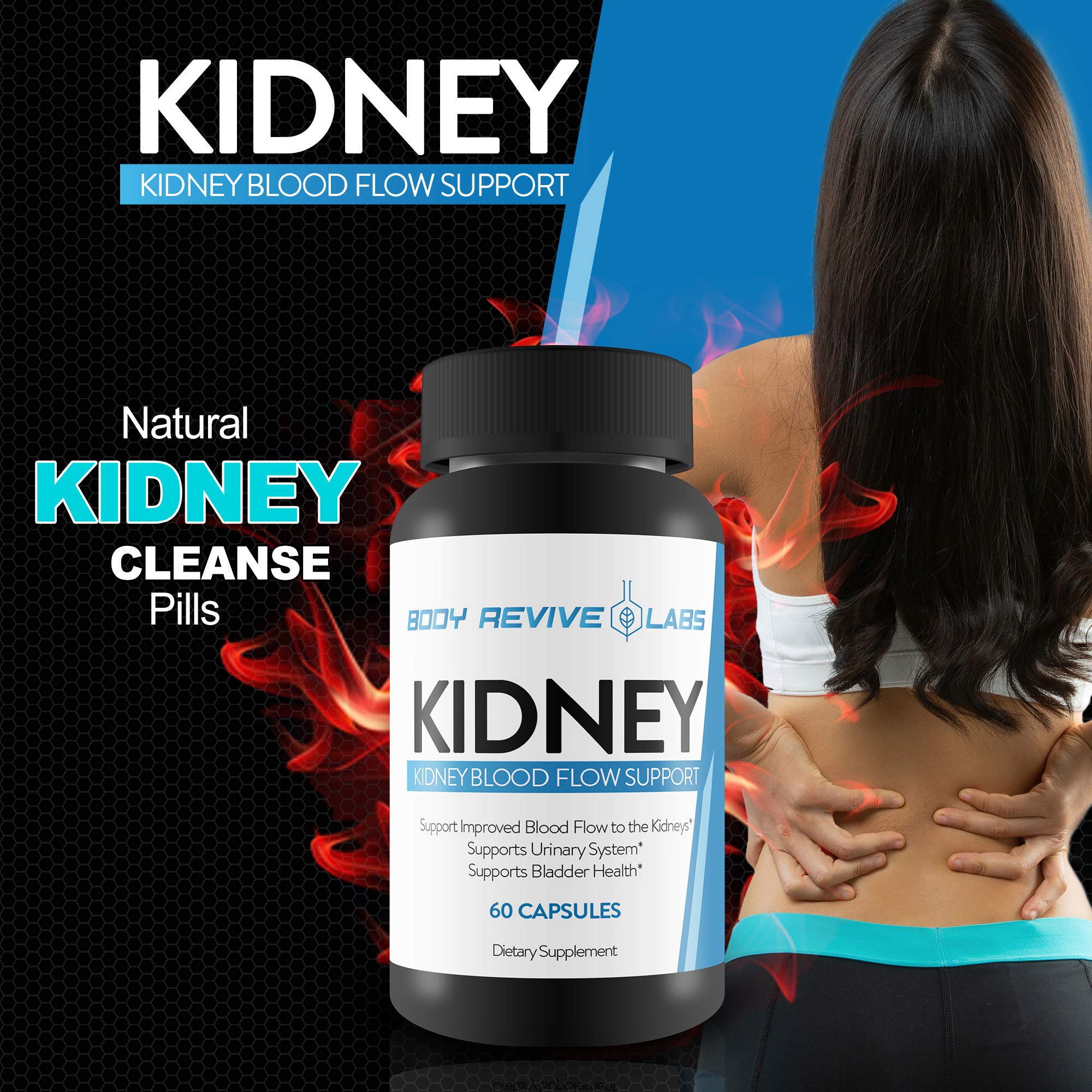 Kidney Support in hand ready for daily use.