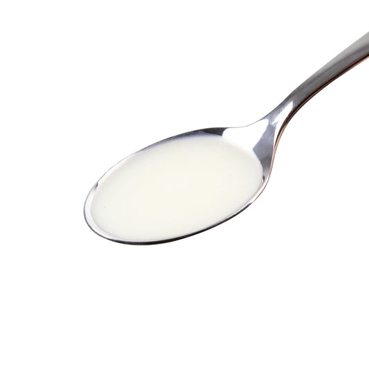 KidStar BioFe+ iron liquid being poured for easy dosing.