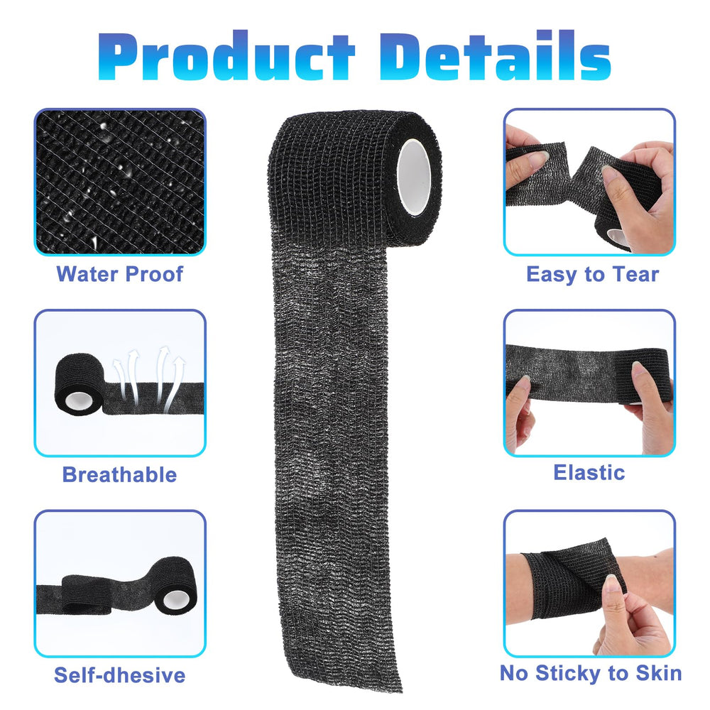 Kifmurase elastic bandage supports ankle or knee during activity