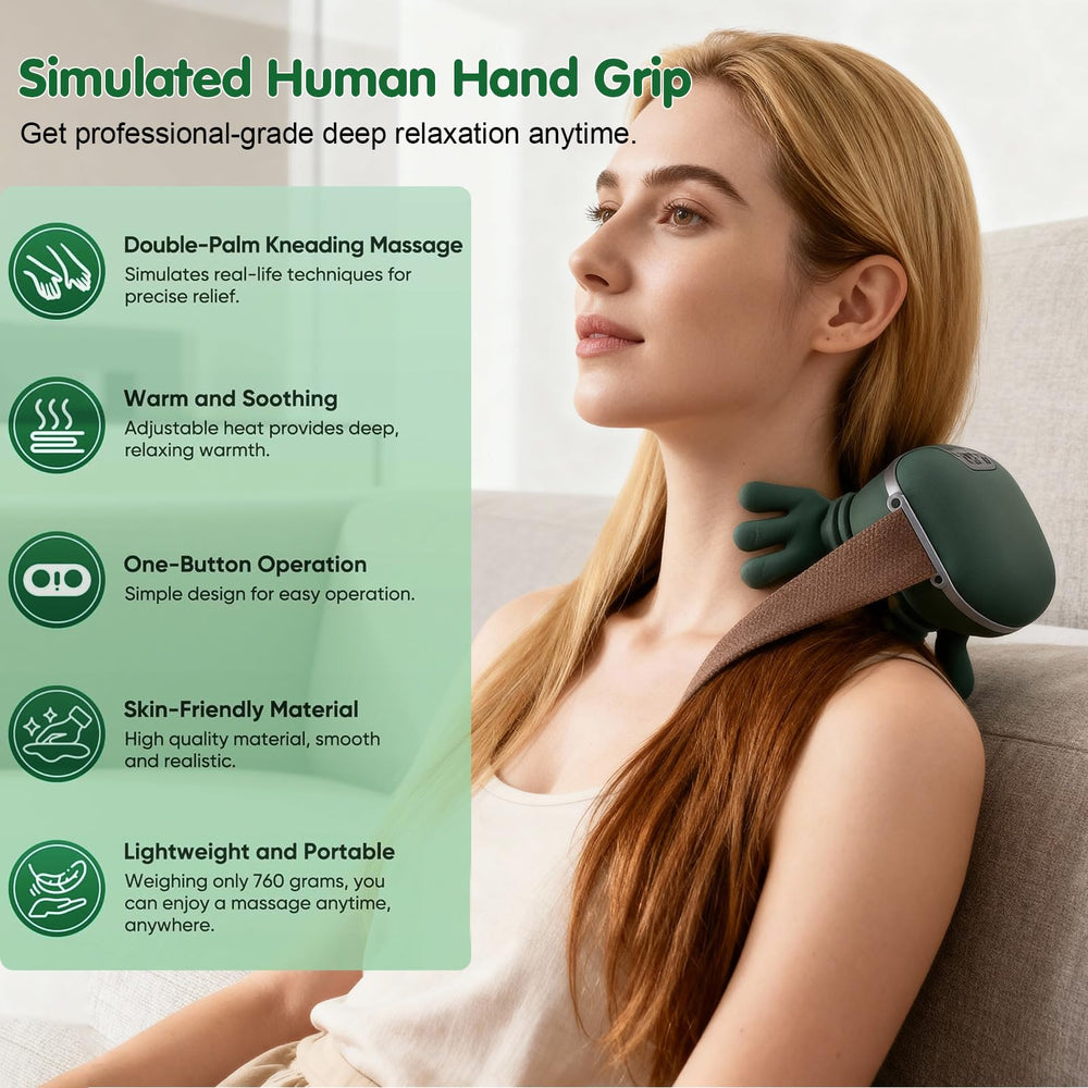 Kilicomy massager heat settings control panel for personalized comfort