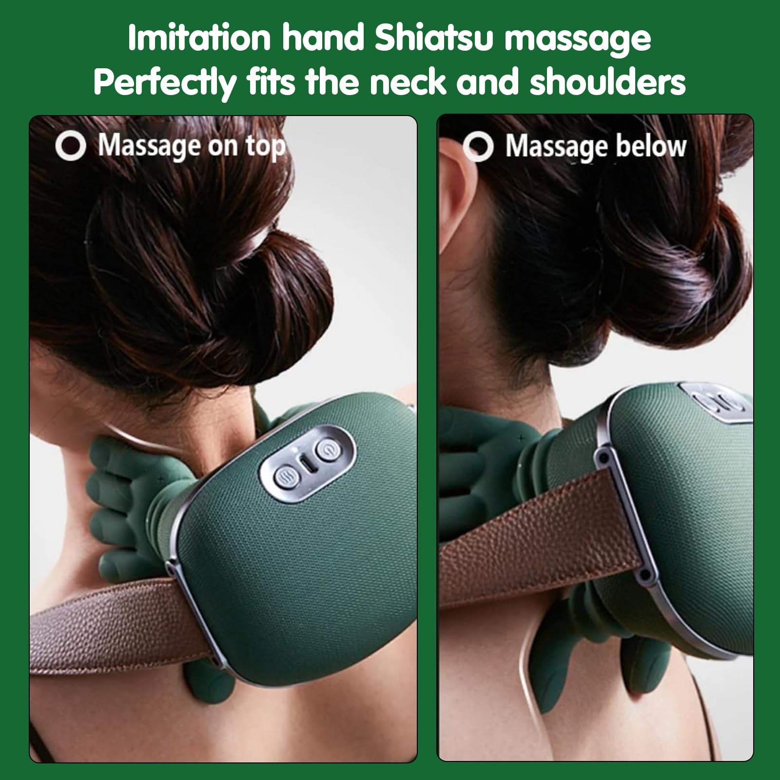 Kilicomy portable neck massager ideal for travel and on-the-go