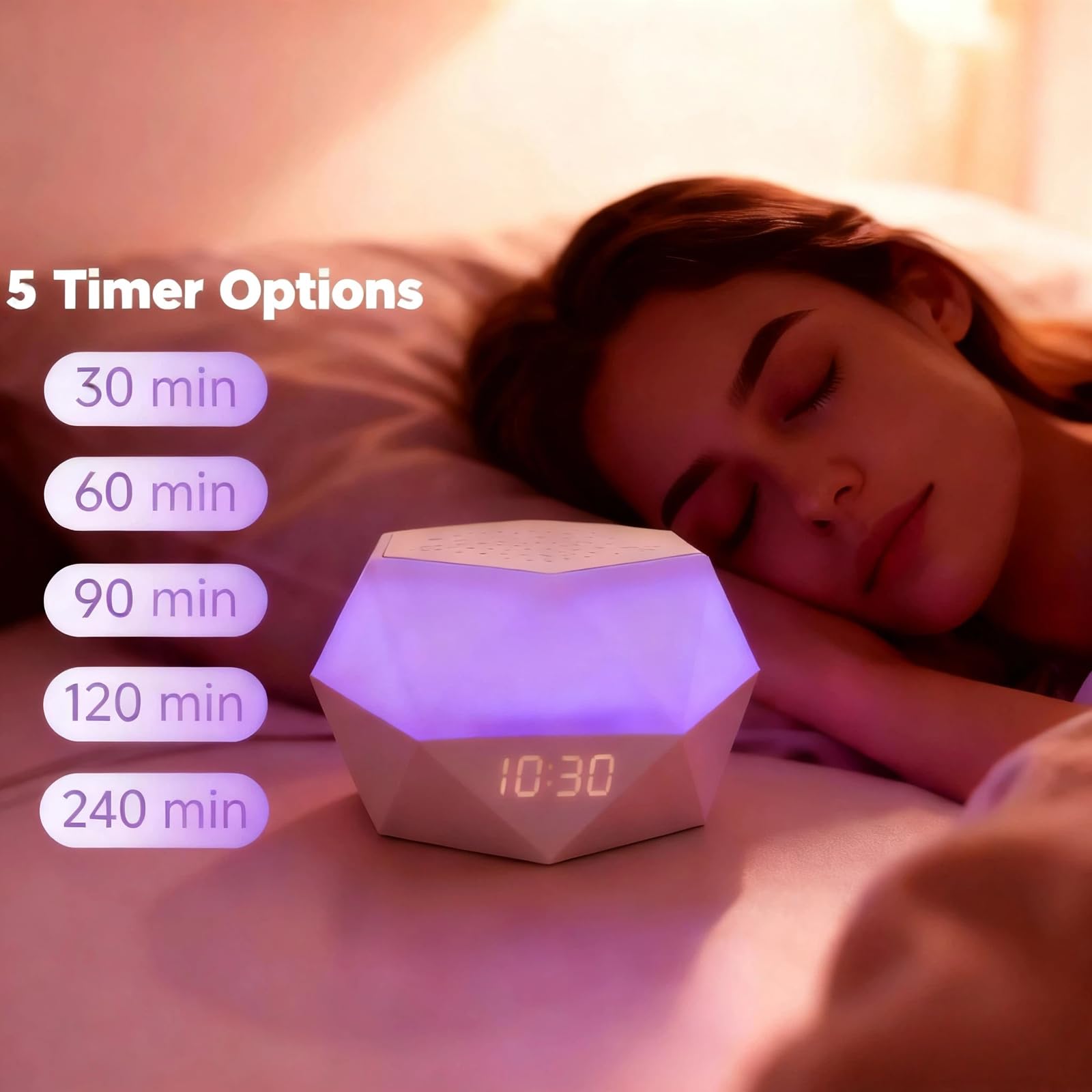 Kimiyoo 32-sound library helps mask distractions for better rest