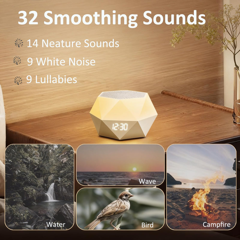 Kimiyoo 8-color night light providing a soft glow for late-night feeds