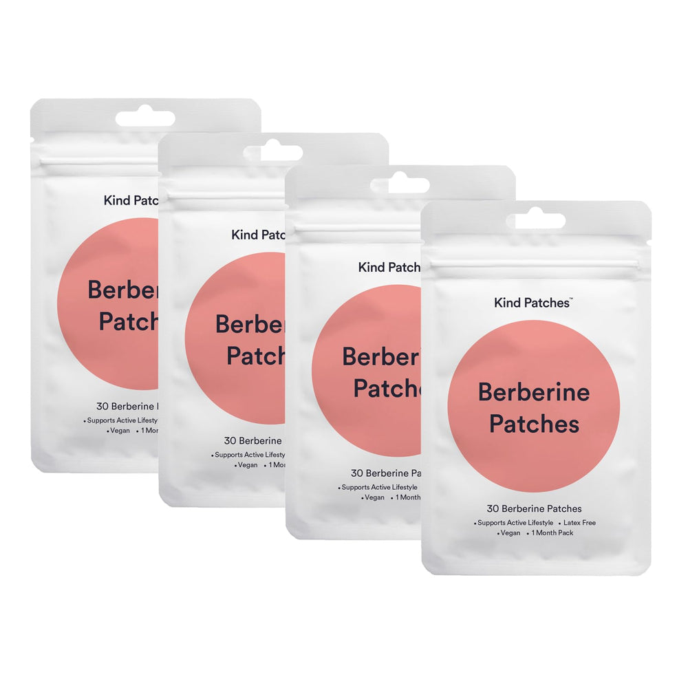 Kind Patches berberine patch closeup for easy daily application