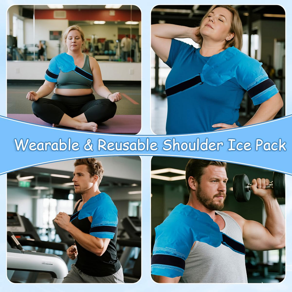 King Mills adjustable wrap for customizable compression and comfort.