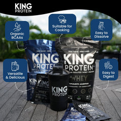 KING Protein Organic BCAAs amino acids for complete recovery