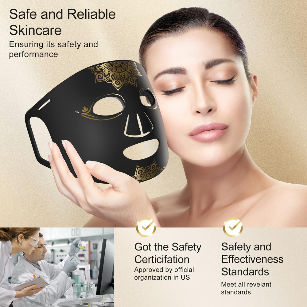 KINGDO ergonomic mask with adjustable strap for all face shapes