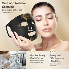 KINGDO ergonomic mask with adjustable strap for all face shapes
