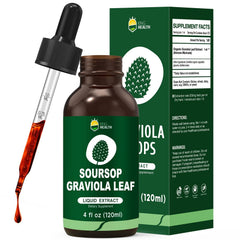 KingHealth Soursop Leaf Extract bottle for easy daily drops