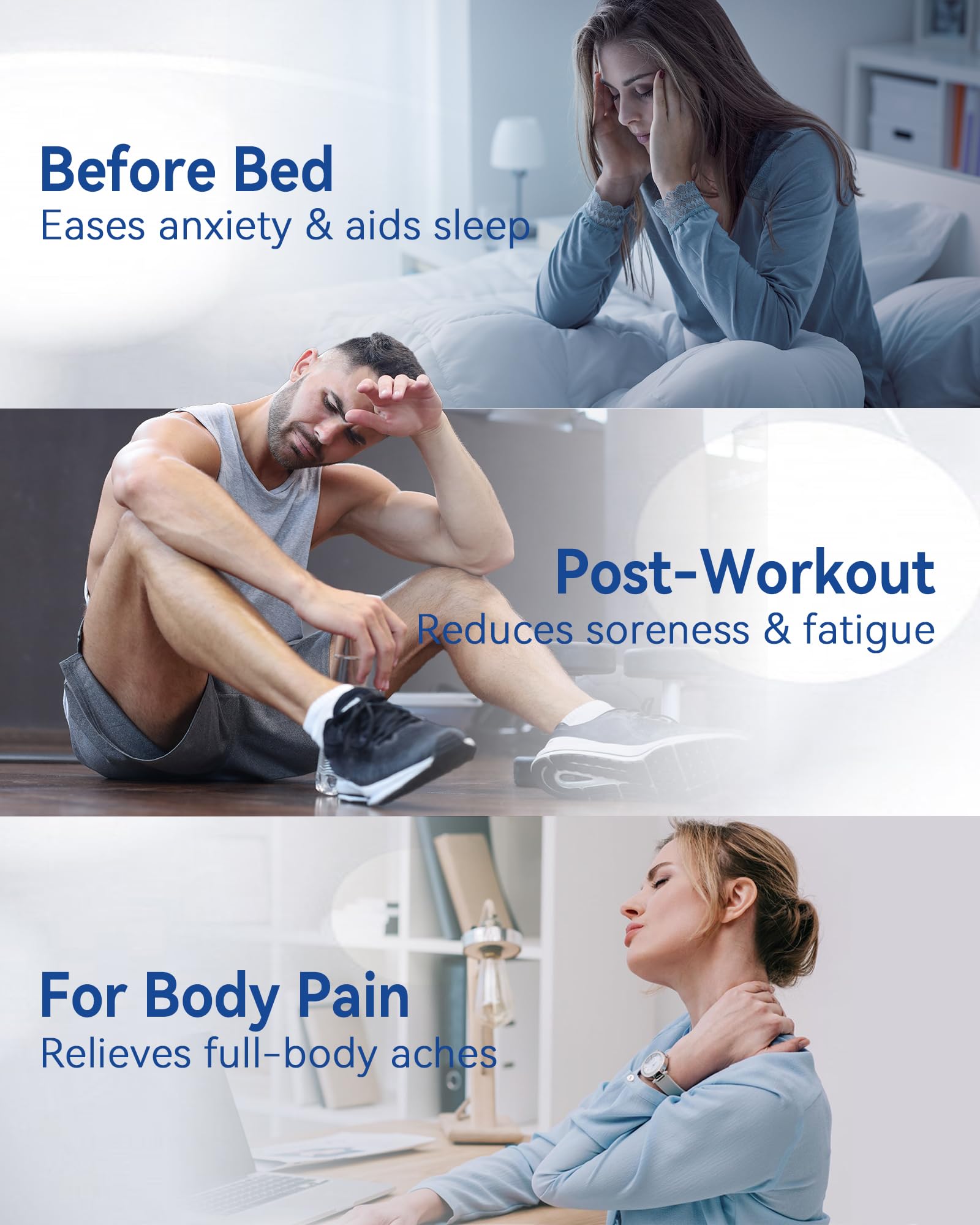 KingPavonini 5 intensity levels for gentle to deep sessions