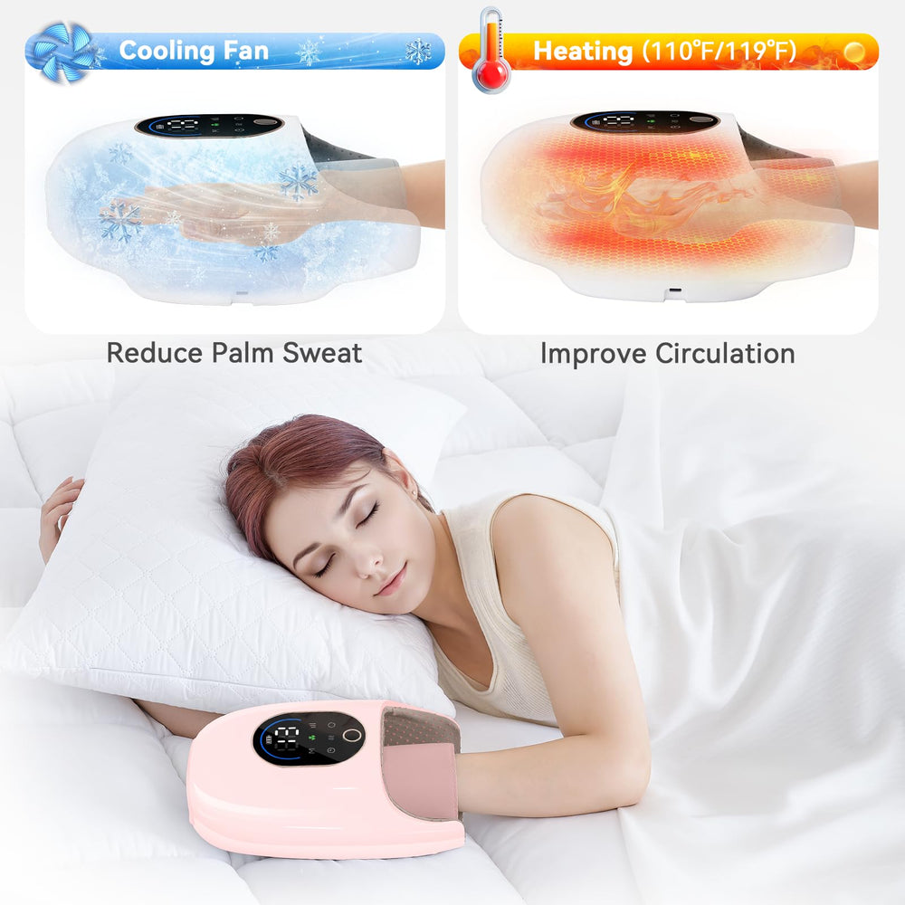 KingPavonini cooling fan keeps palms dry during extended sessions