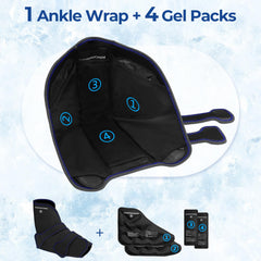 KingPavonini hot cold therapy image shows flexible gel for comfort.