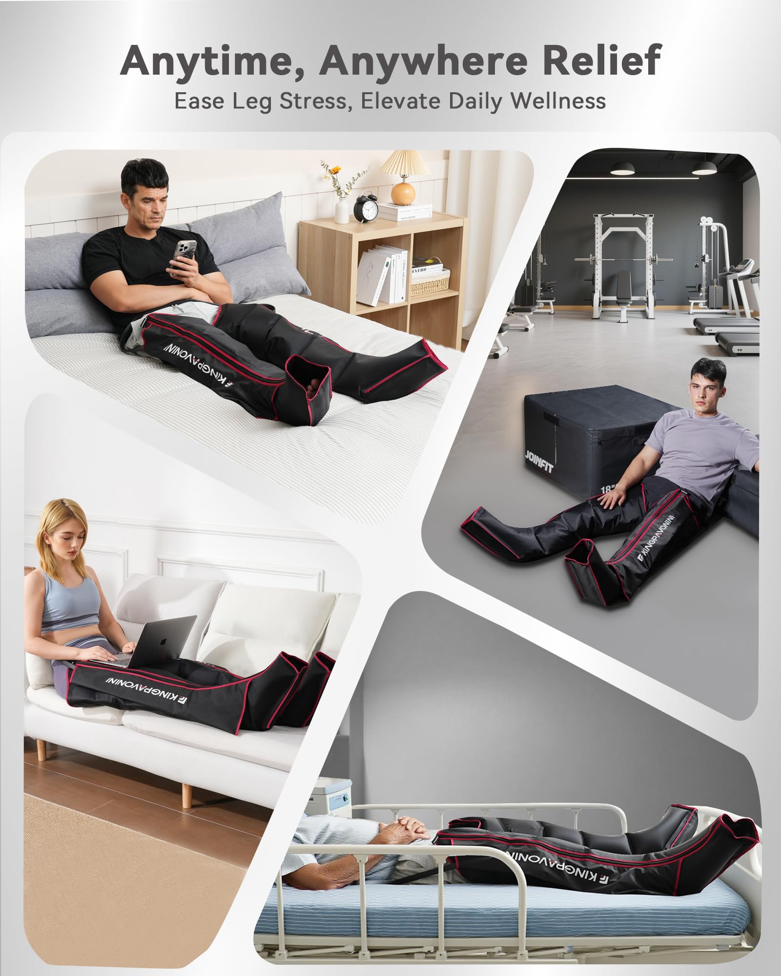 KingPavonini quiet operation provides peaceful use during rest or work.