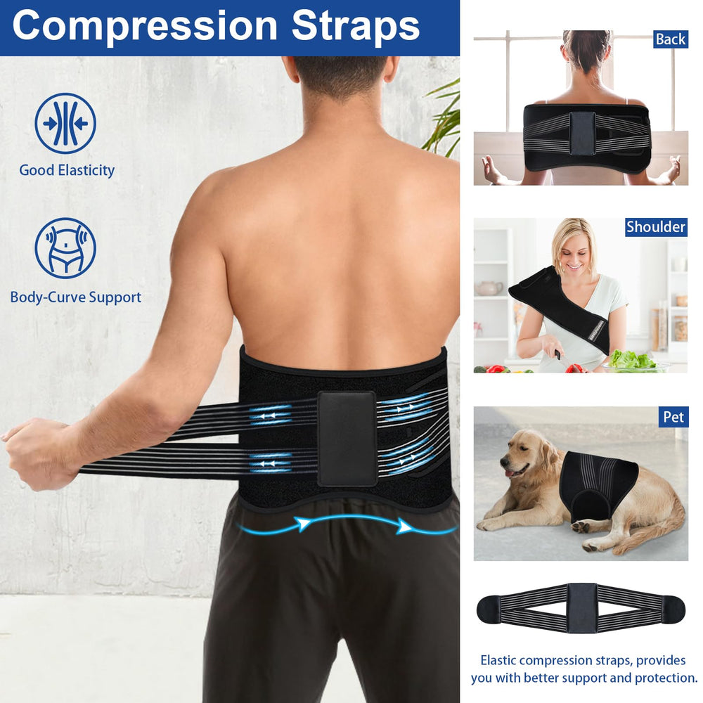 KingPavonini red light belt lumbar contour design for the lower back