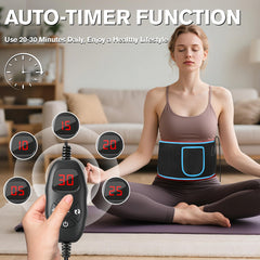 KingSom Red Light Belt pulse mode delivering gentle bursts at 10 Hz