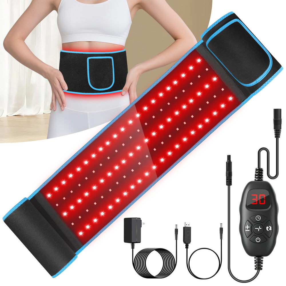 KingSom Red Light Belt with upgraded 3-in-1 LEDs for versatile sessions